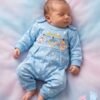 tp-blue-polka-dot-romper-main New Born Baby Soft Comfy Romper