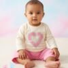 tp-good-vibes-heart-set-pink 0-3 Baby Comfy Trouser Shirt Set