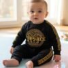 tp-greek-pattern-tracksuit-black 0-3 Months Baby Boy Versace Track Suit
