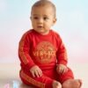 tp-greek-pattern-tracksuit-red 0-3 Months Baby Boy Versace Track Suit