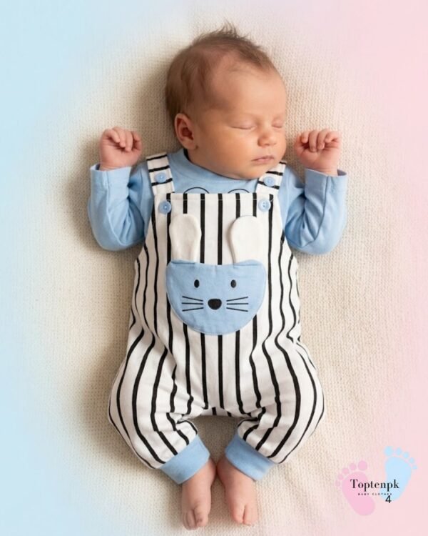 tp-striped-mouse-romper-blue New Born Baby Mouse Pocket Set